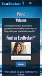 Mobile Screenshot of ecobroker.com
